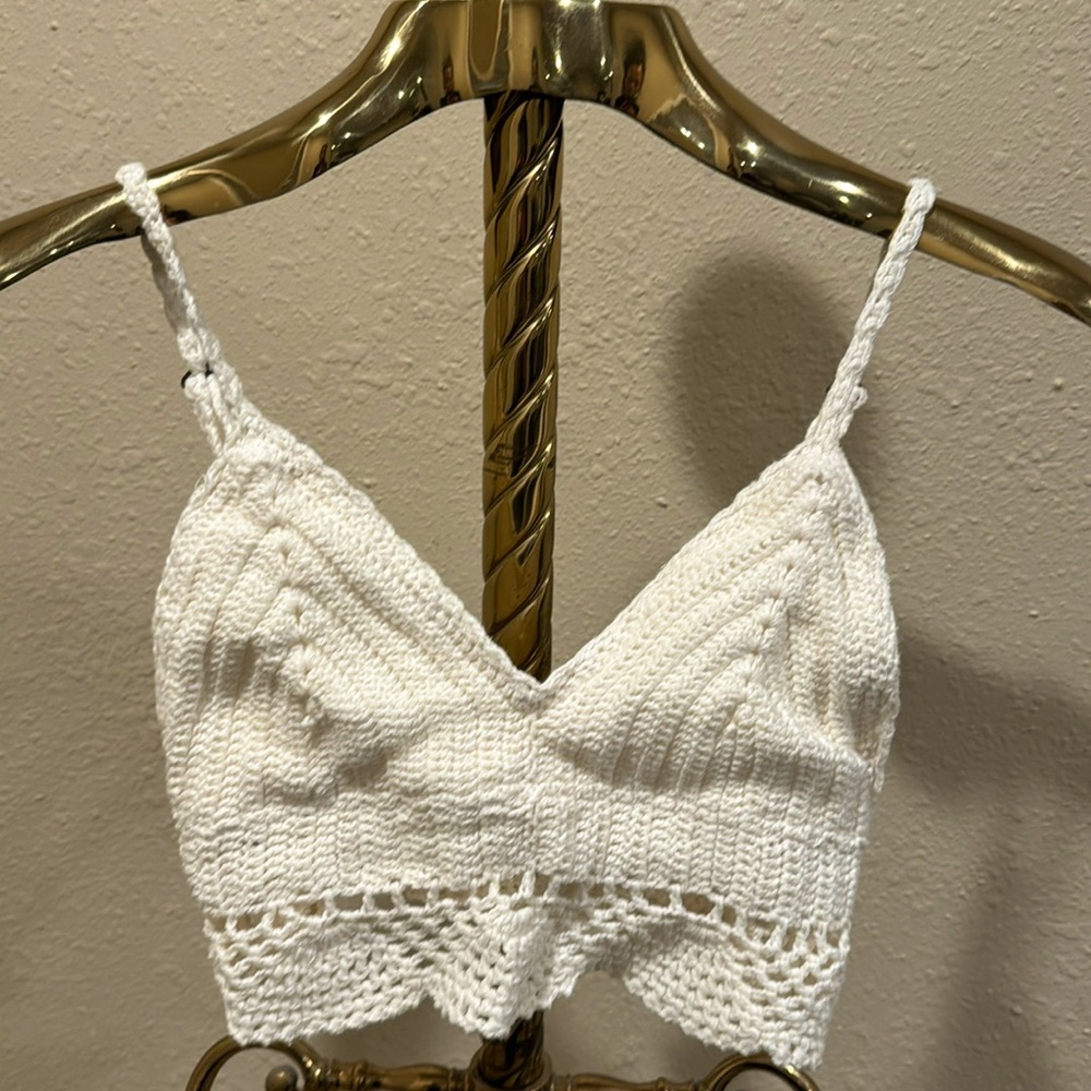 Crochet crop top